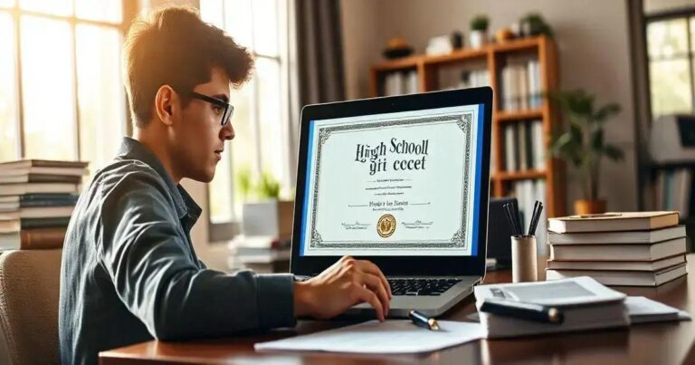 como fazer um certificado de conclusão do ensino medio