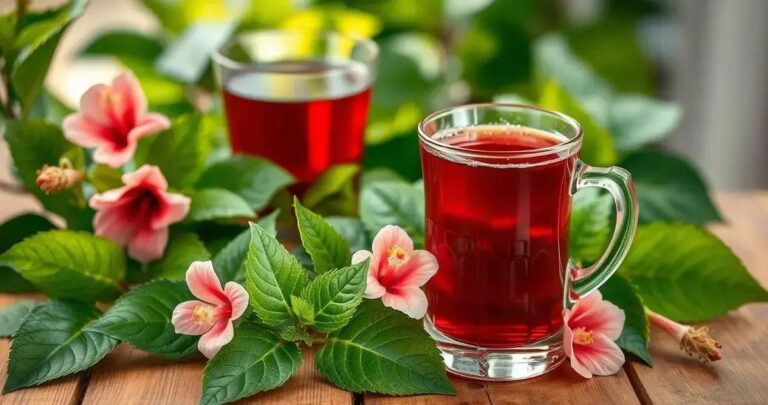 benefícios do chá de hibisco