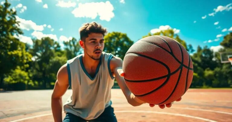como jogar basquete