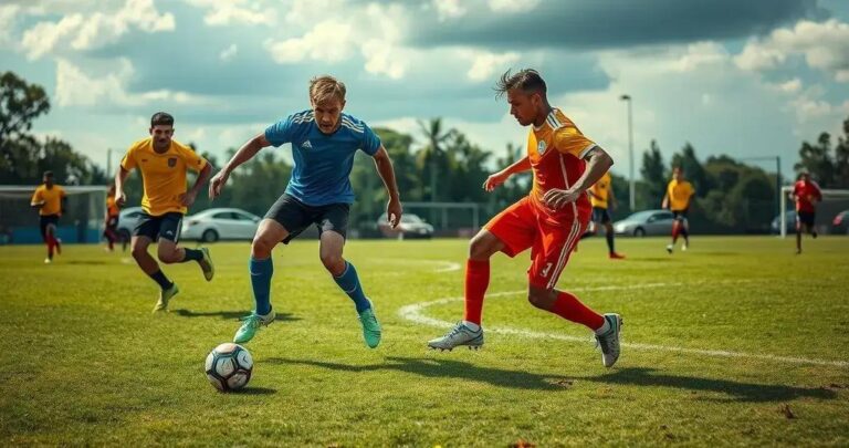 erros comuns no futebol amador