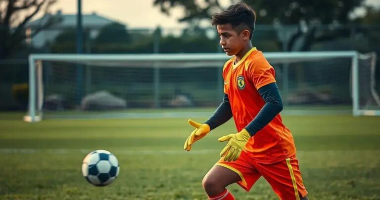 treino de goleiro