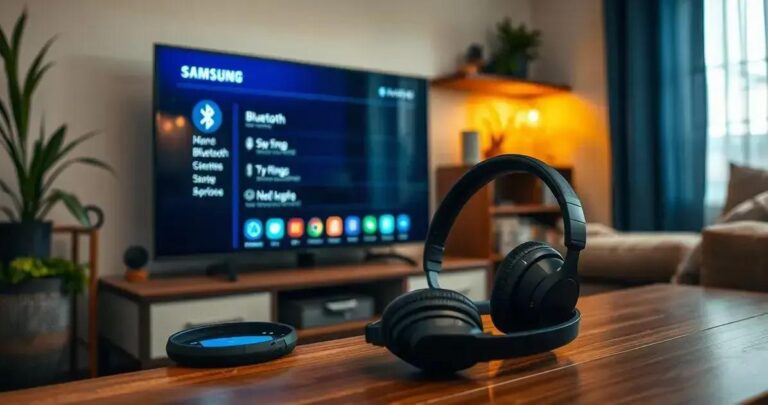 como conectar fone bluetooth na tv samsung