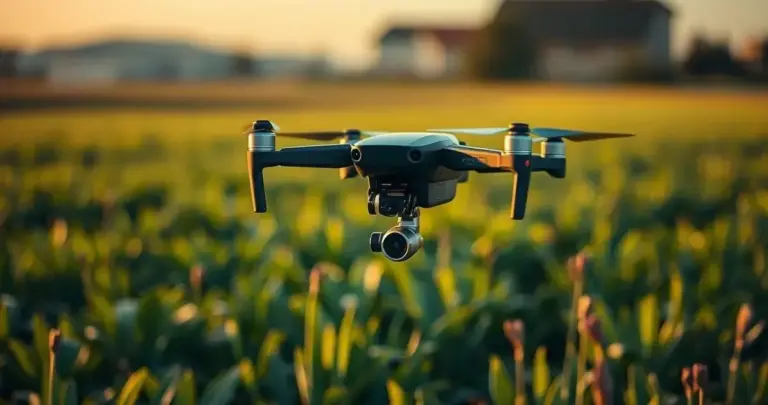 drones para mapeamento agrícola