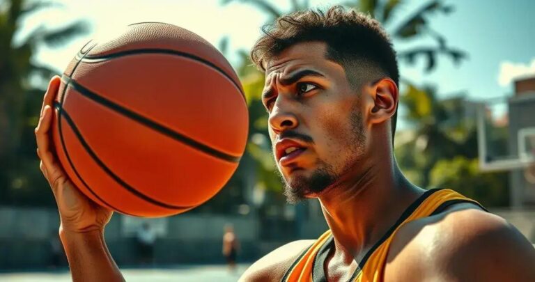 erros de arremesso no basquete