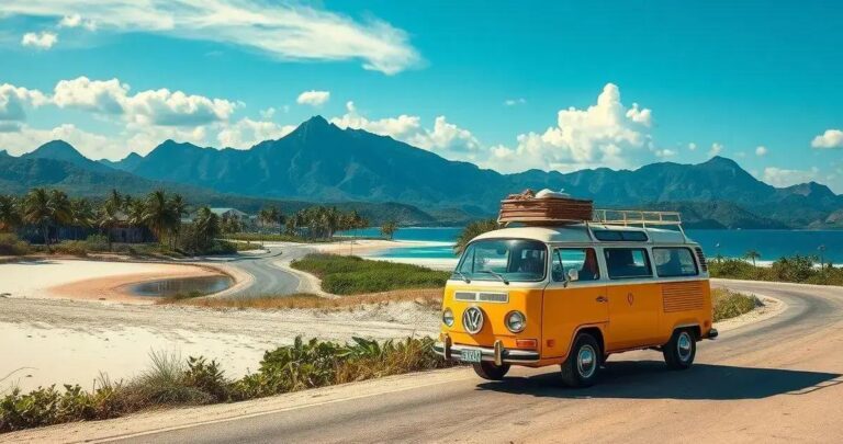 viagem de carro pelo nordeste
